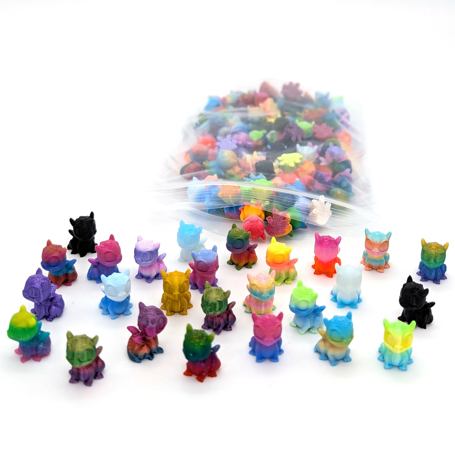 🐉 Micro Baby Dragon Pack – Tiny Magic in 100 Collectible Figurines