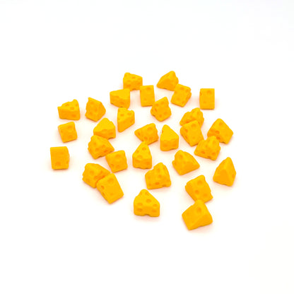 3D Cheese Figurines – Cute, Miniature Cheese Collectibles for Gifts & Décor