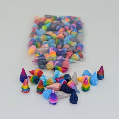 Tiny Gnomes - Micro Gnome Figurines - Four Fun Designs for a Whimsical Touch! - 100 Randomly Selected